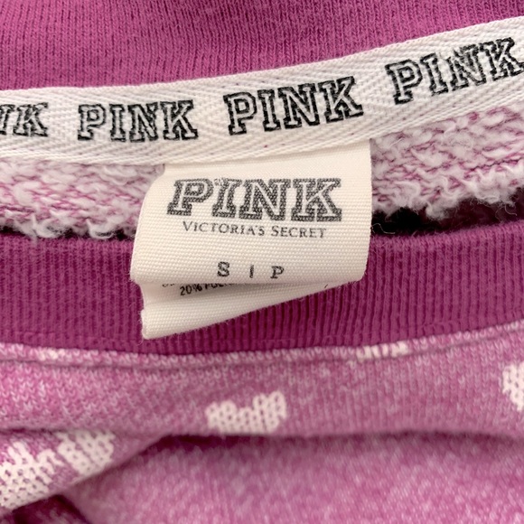 Victoria Secret PINK sweatshirt, purple size small - Picture 4 of 4
